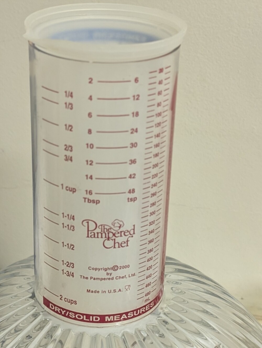 The pampered chef measure all cup